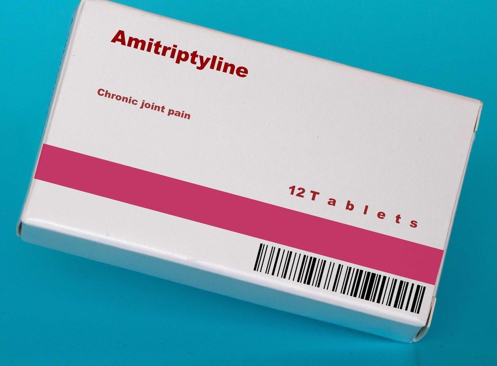 Box of Amitriptyline Tablets. A box of Amitriptyline Tablets.